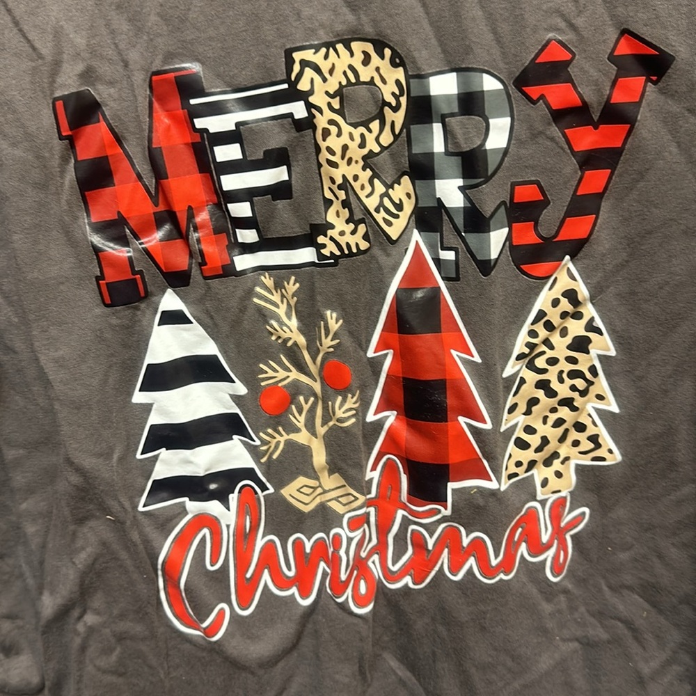 Shein M Merry Christmas shirt - Picture 3 of 4